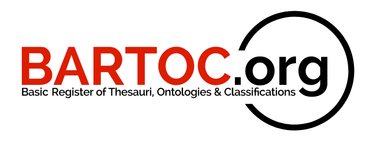 Logo for Basic Register of Thesauri, Ontologies & Classifications