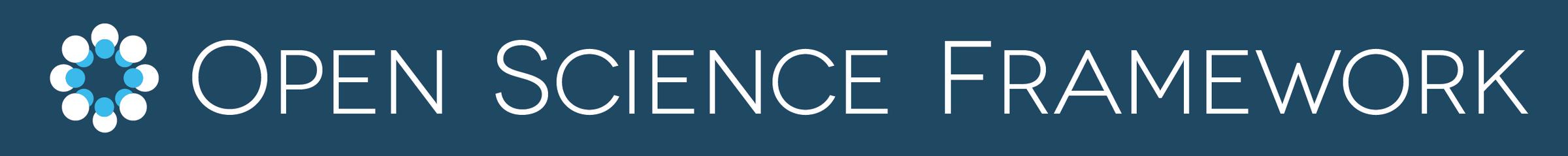 Logo for Open Science Framework