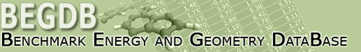 Logo for Benchmark Energy & Geometry Database